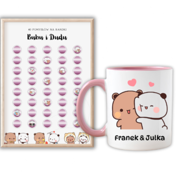 Zestaw: Personalizowany Kubek + Zdrapka Randki